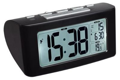 TFA Dostmann 60.2532.01 Wekker Zendergestuurd Zwart Alarmtijden 1