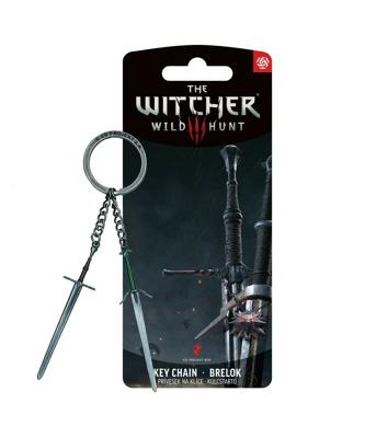 The Witcher III: Wild Hunt Keychain - Geralt Two Swords