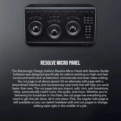 Blackmagic Design DaVinci Resolve Micro Panel