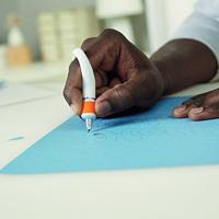 Fiskars Finger Tip draaimes, 1 stuk - thumbnail