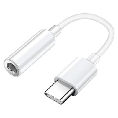 Samsung GP-TGU023AEAWW Jackplug / USB-C Audio Adapter [1x Jackplug female 3,5 mm - 1x USB-C] Wit