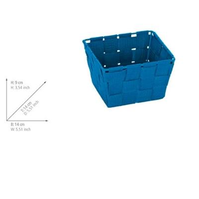 Wenko Opbergmandje Adria Mini 170 Ml Polypropyleen Blauw Wenko Opbergmandje Adria Mini 170 Ml Polypropyleen Blauw