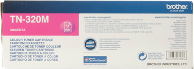 Brother toner, 1.500 pagina's, OEM TN320M, magenta