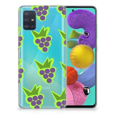 Samsung Galaxy A51 | Siliconen Case | Druiven