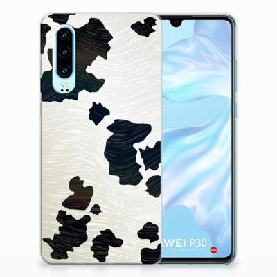 Huawei P30 | TPU Hoesje | Koeienvlekken