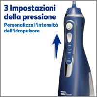 Waterpik WP-583 Geavanceerde waterflosser - Draadloos - Oplaadbaar - 3 drukniveaus - 4 sproeiers - thumbnail