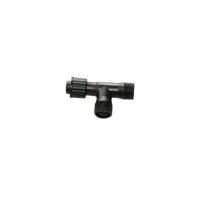 T connector zwart 010-004 (2 stuks) - thumbnail