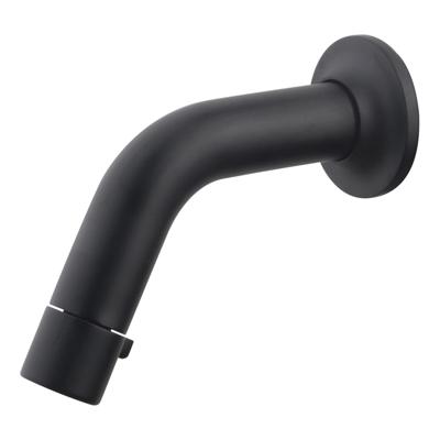 Inbouw Toiletkraan Wiesbaden Sophia Muur Rond Mat Zwart