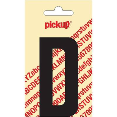 Plakletter Nobel Sticker zwarte letter D Pickup - Pickup