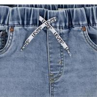 Short Skinny Fit Dobby LEVI'S® ongewassen denim - thumbnail
