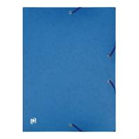 Elastobox oxford top file+ a4 25mm blauw | 12 stuks - thumbnail