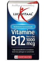 Lucovitaal Vitamine B12 1000mcg 180 Kauwtabletten - thumbnail