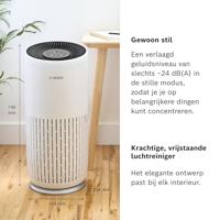 Bosch Home Comfort 7733703377 Air 6000i Luchtreiniger 125 m² Wit, Zwart - thumbnail