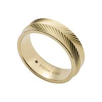 Fossil JF04118710 Ring Sadie staal goudkleurig - thumbnail
