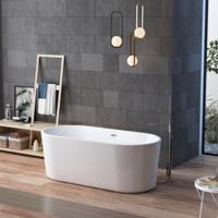 Vrijstaand Bad Sanilux Star Met Dunne Rand 170 cm Wit Sanilux - thumbnail