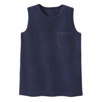 Tanktop, blauw 122/128 - thumbnail