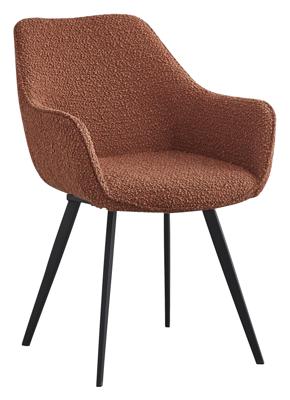 Luca Boucle Leaf Brown-13771