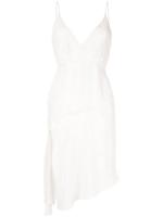 Suboo Nadia asymmetric hem dress - White - thumbnail