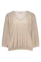 Studio Anneloes Victoria Sequins Top 12199 T-shirt Lange Mouw 1400 Kit - thumbnail