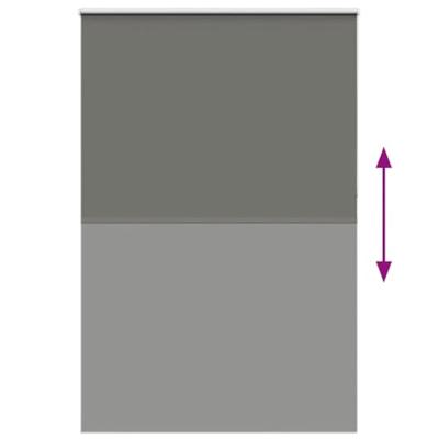 Rolgordijn verduisterend 150x230 cm stofbreedte 146,6 cm grijs