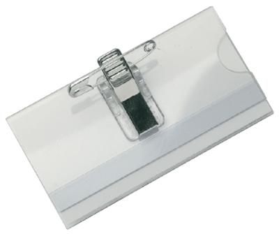 Badge Europel met clip en speld 90x60mm | 24 stuks