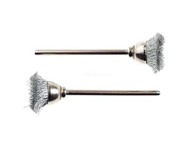 PROXXON penseelborstel brushes shaft 2.35 d=13mm steel 2pcs