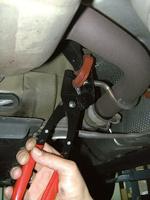 KS Tools 150.1245 Demontagetang voor uitlaatrubber, 280 mm - thumbnail