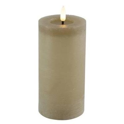 Led kaars Lyon D7,5 H 15 cm beige Led kaars Lyon D7,5 H 15 cm beige