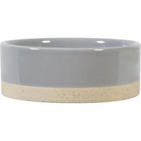 Zolux olaria voerbak keramiek grijs - thumbnail