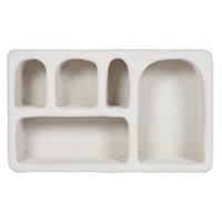 Planken Home ESPRIT Wit Spar Hout MDF 80 x 18 x 48 cm Voor aan de muur - thumbnail