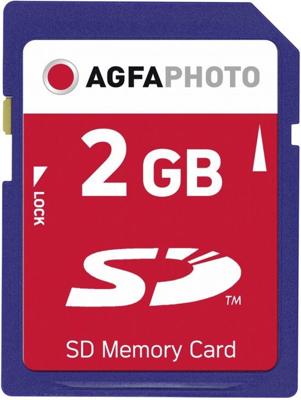 AgfaPhoto SD Premium 2GB geheugenkaart AgfaPhoto SD Premium 2GB geheugenkaart