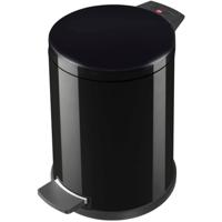 Hailo Pedaalemmer Metaal Zwart - 14 liter - thumbnail