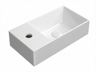 Ben Stelvio Small Fontein L 1 KRG 36x18x9 cm Glans Wit