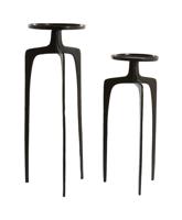 Light & Living Zuil 'Pano' Set van 2 stuks, kleur Donker Brons - thumbnail