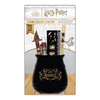 Harry Potter Ceramic Cauldron Desk Tidy Colourful Crest - thumbnail