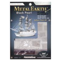 Eureka Metal earth pirate ship black pearl zilver editie - thumbnail