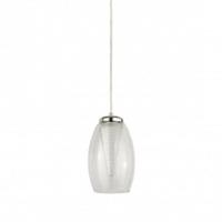 Searchlight Moderne hanglampCyclone chroom met helder glas - 97291-1CL - thumbnail