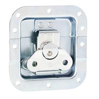 Adam Hall 17293S Medium inbouw vlinderslot met verzet 14mm diep - thumbnail