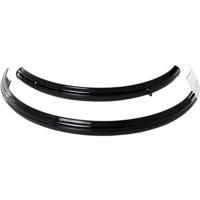 Falkx Spatborden set omafiets staal 28 inch zwart - thumbnail