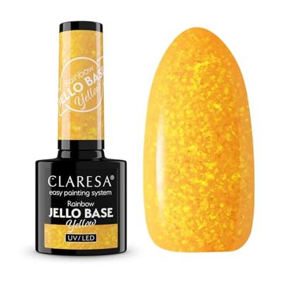 Claresa rainbow jello base coat yellow 5ml Claresa rainbow jello base coat yellow 5ml