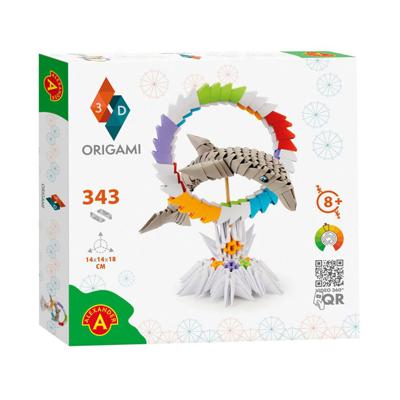 Selecta Origami 3d - dolfijn, 343dlg.