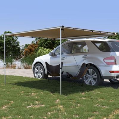 VidaXL Luifel voor camper en caravan 3x2,5x2,15 m beige