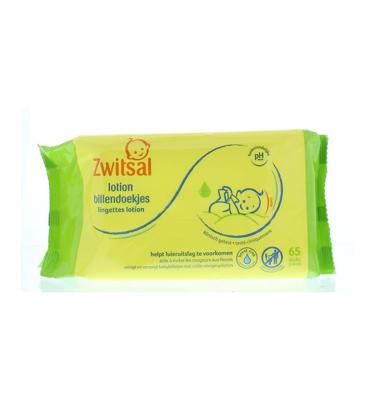 Zwitsal Billlendoekjes Lotion 65 stuks