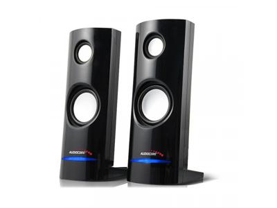 Audiocore AC860 luidspreker 2-weg 4 W Zwart Bedraad