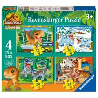 Ravensburger legpuzzel jurassic world explorers - 4 puzzels - thumbnail