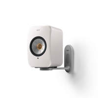 KEF Combi Deal LSX II Wireless Stereo Speakers + B1 Wall Bracket - Wit/Silver - thumbnail
