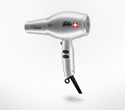 Solis Light & Strong 442 Haardroger Professional - Föhn - Zilver