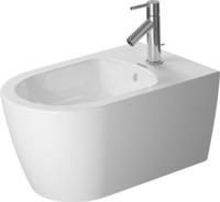 Duravit ME by Starck wandbidet 37x57cm met kraangat met overloop en wondergliss wit 22881500001 - thumbnail