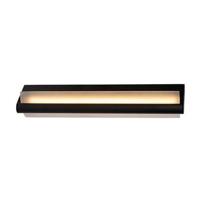 Lucide WANDA - Wandlamp Badkamer - LED - 1x15W 3000K - IP44 - Zwart - thumbnail