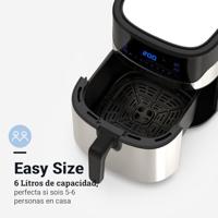 Airfryer Universal Blue Staal 6,5 L - thumbnail